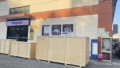 التعبئة في صناديق خشبية