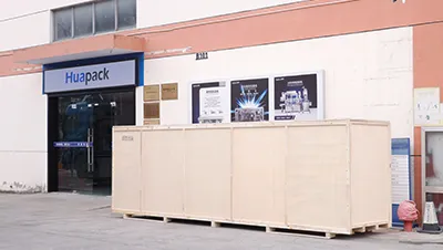 التعبئة في صناديق خشبية