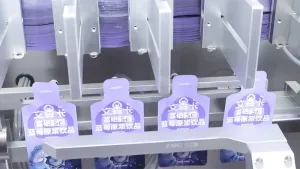 ماكينة تعبئة أكياس رول ستوك ذات أربع فوهات