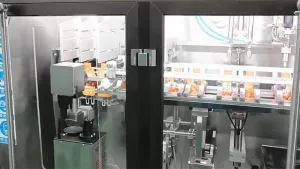 ماكينة تعبئة العصائر في أكياس جاهزة