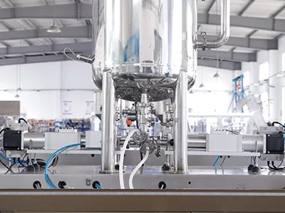 نظام مسك الأكياس، قادوس المنتج، نظام ناقل، وحدة تعبئة