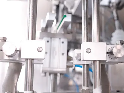 نظام مسك الأكياس، قادوس المنتج، نظام ناقل، وحدة تعبئة