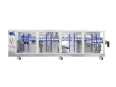 ماكينات تعبئة الأكياس الجاهزة ذات فوهتين