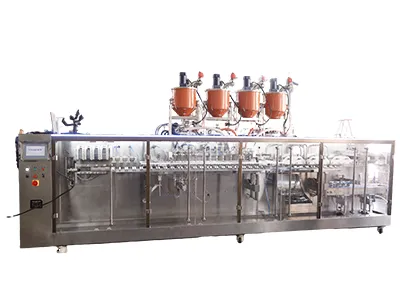 ماكينة تعبئة أكياس جاهزة ذات أربع فوهات