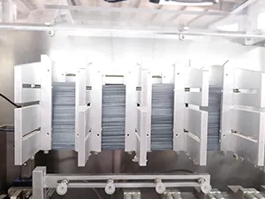 ماكينة تعبئة أكياس جاهزة ذات أربع فوهات