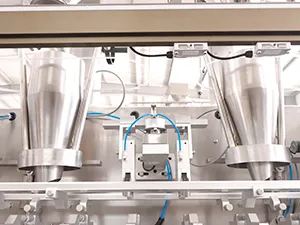 ماكينة تعبئة أكياس جاهزة ذات فوهة واحدة