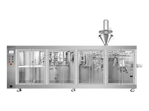 ماكينة تعبئة أكياس مسطحة HFFS ذات فوهة واحدة