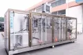 ماكينة تعبئة أكياس مسطحة HFFS ذات فوهتين