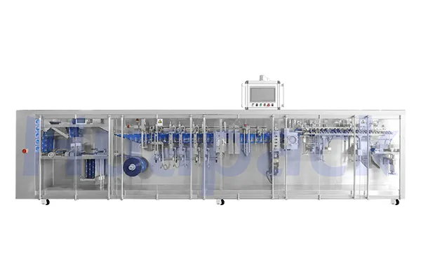 ماكينة تعبئة أكياس رول ستوك ذات فوهتين