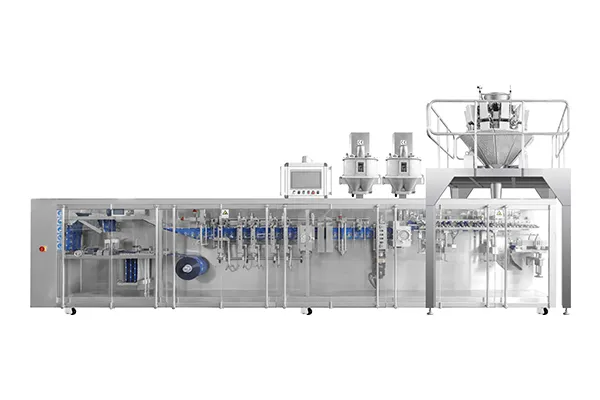 ماكينة تعبئة أكياس رول ستوك ذات فوهة واحدة