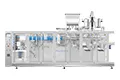 ماكينة تعبئة أكياس الفوهات HFFS ذات فوهتين للتعبئة 
