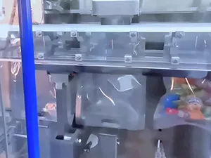 ماكينة تعبئة أكياس ستاند اب HFFS ذات فوهة واحدة